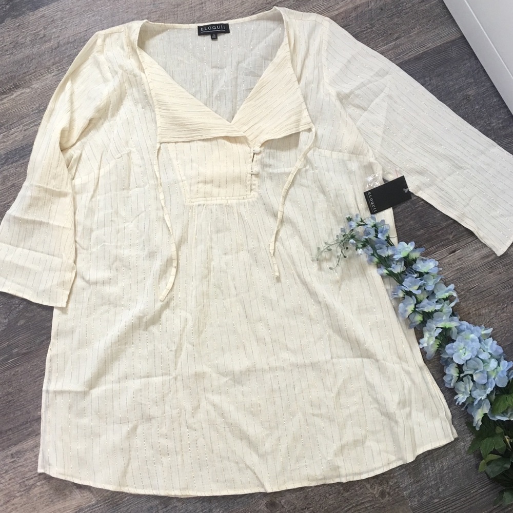 Eloquii swimsuit cover up dress